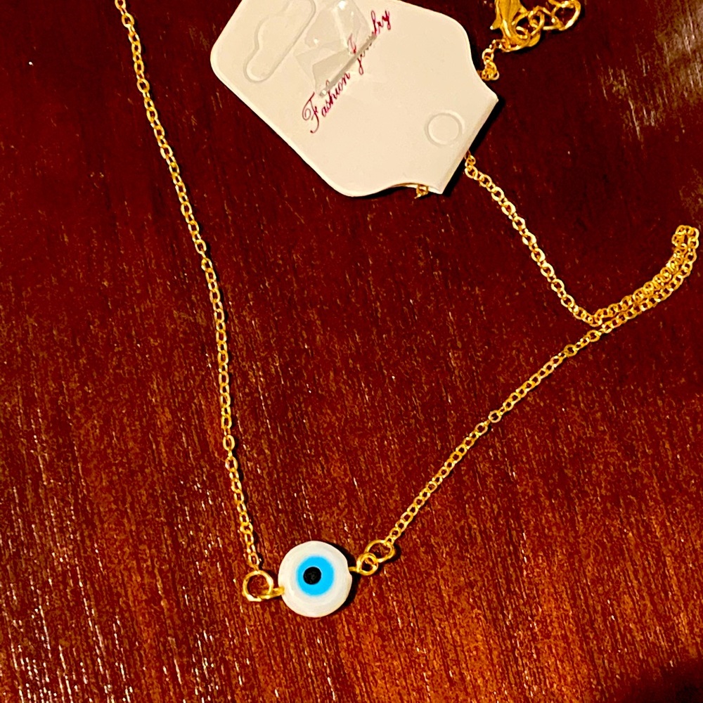 Evil eye necklace